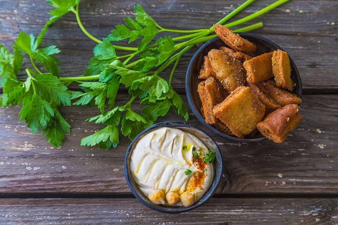 Order Pita Chips food online from Sajj store, San Francisco on bringmethat.com