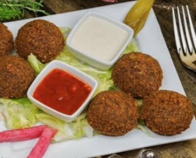 Order Falafel food online from Dvine Mediterranean store, Corona on bringmethat.com