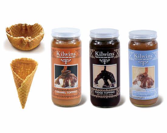 Order Waffle Cones, Waffle Bowls & Toppings food online from Kilwins store, Wheaton on bringmethat.com