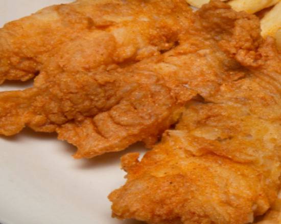 Order 2 pcs Fried Grouper Fish food online from La La Gyros store, Tampa on bringmethat.com