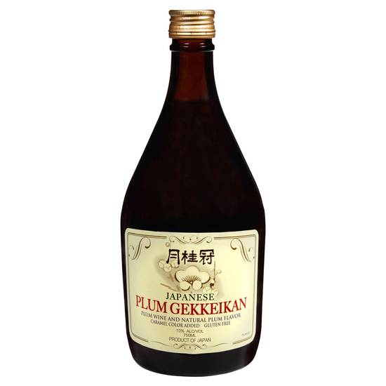 Order Gekkeikan Plum Wine 750ml 13% ABV  food online from Princess Liquors store, Port Saint Lucie on bringmethat.com