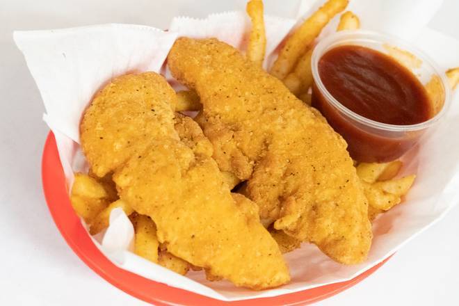Order Kid's Chicken Tenders Basket food online from The Boiling Crab store, South Miami on bringmethat.com