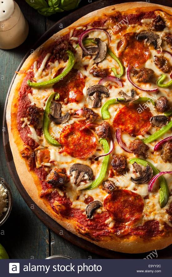 Order LARGE SUPREME food online from Portofino italian restaurant store, Charlotte on bringmethat.com