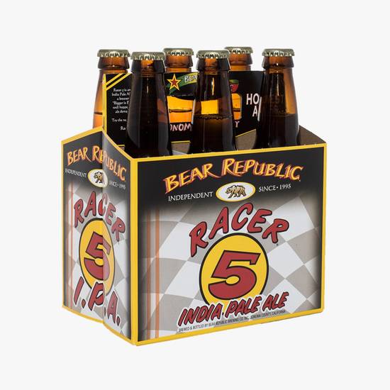 Order Bear Republic Racer 5 IPA food online from Rocky Liquor store, Claremont on bringmethat.com