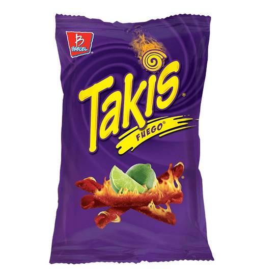 Order Barcel Takis Fuego 9.9oz food online from Casey store, Omaha on bringmethat.com