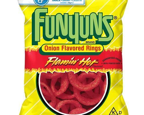 Order Funyuns Flamin' Hot food online from Glenrose Liquor & Mini Mart store, Glendale on bringmethat.com