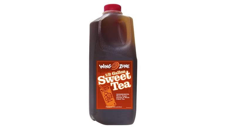 Order 1/2 Gallon of Sweet Tea food online from Wing Zone store, Jacksonville on bringmethat.com