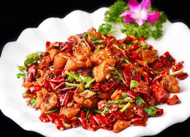 Order 重庆辣子鸡️️ Sichuan Spicy Chicken food online from Min Chef store, Tustin on bringmethat.com