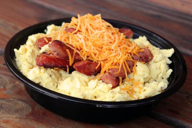 Order Jalapeno Sausage, Egg and Cheese Bowl food online from R Taco store, Minneapolis on bringmethat.com