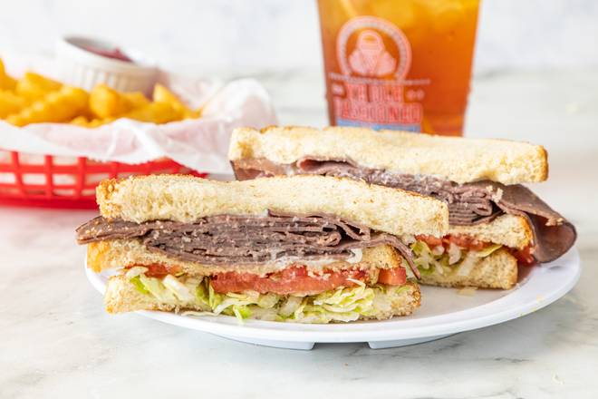 Order Roast Beef Sandwich food online from Ye Ole Fashioned Ice Cream and Sandwich Cafe store, Summerville on bringmethat.com