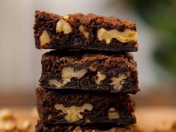 Order Fudge Nut Brownie Bars - X2 Per Order food online from Lb Cake Stop store, Baldwin Park on bringmethat.com