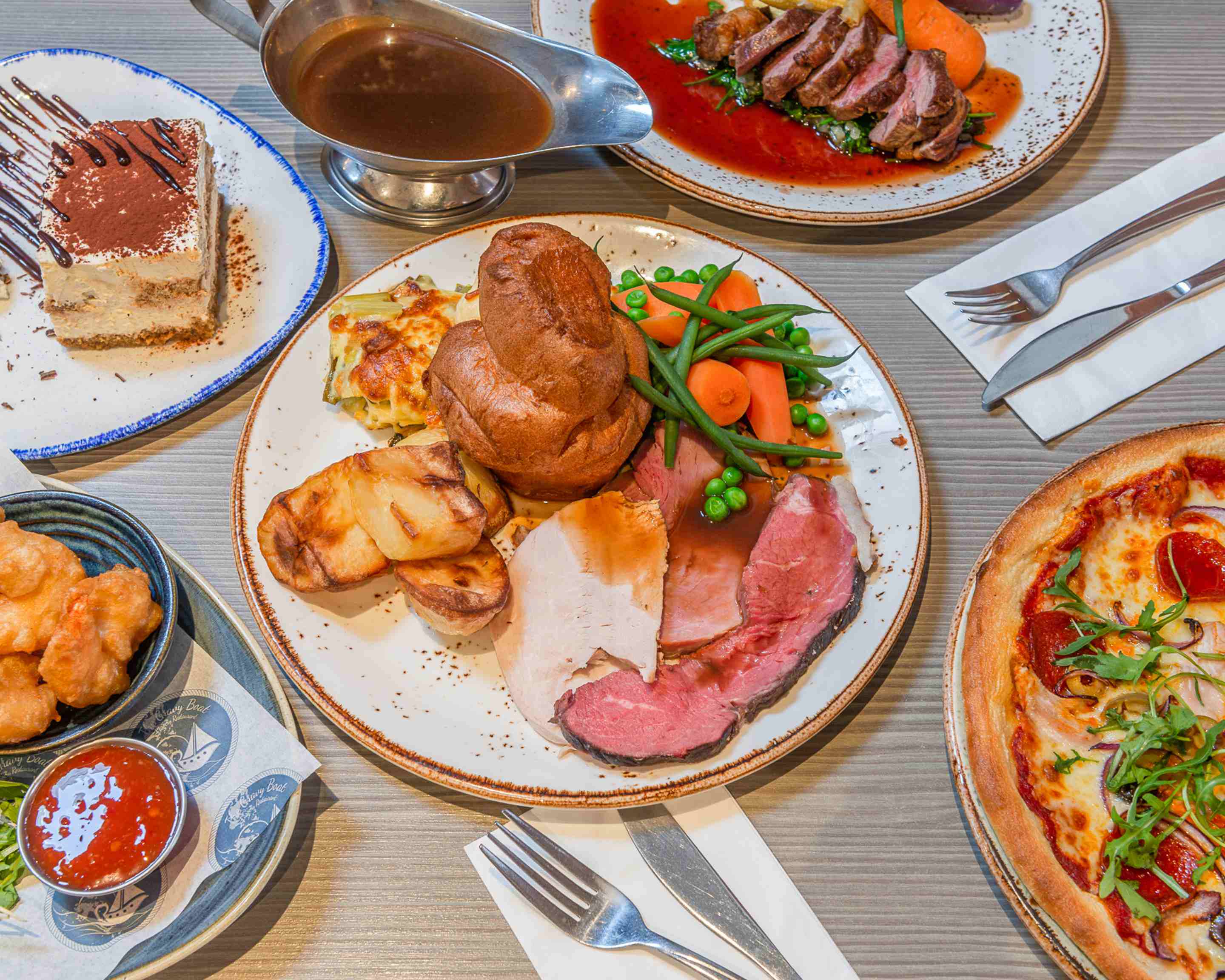 The Gravy Boat Carvery Menu Takeaway in Littlehampton Delivery Menu