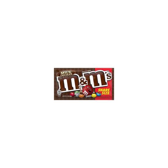 Order M&M Milk Chocolate King Size 3.14 OZ food online from Chevron Extramile store, W Sacramento on bringmethat.com