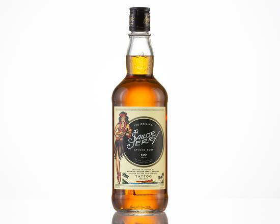 Order Sailor Jerry Spiced, 750mL rum (46.0% ABV) food online from Pgi Liquors store, Punta Gorda on bringmethat.com