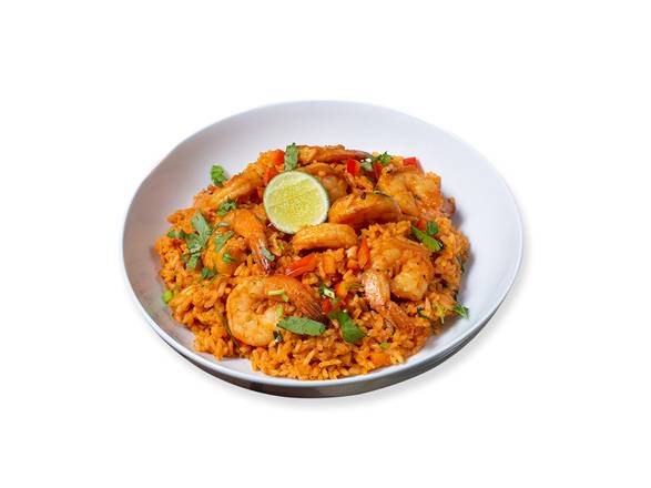 Order Shrimp Paella "Arroz Con Camarones" food online from La Brasa store, Miami-Dade County on bringmethat.com