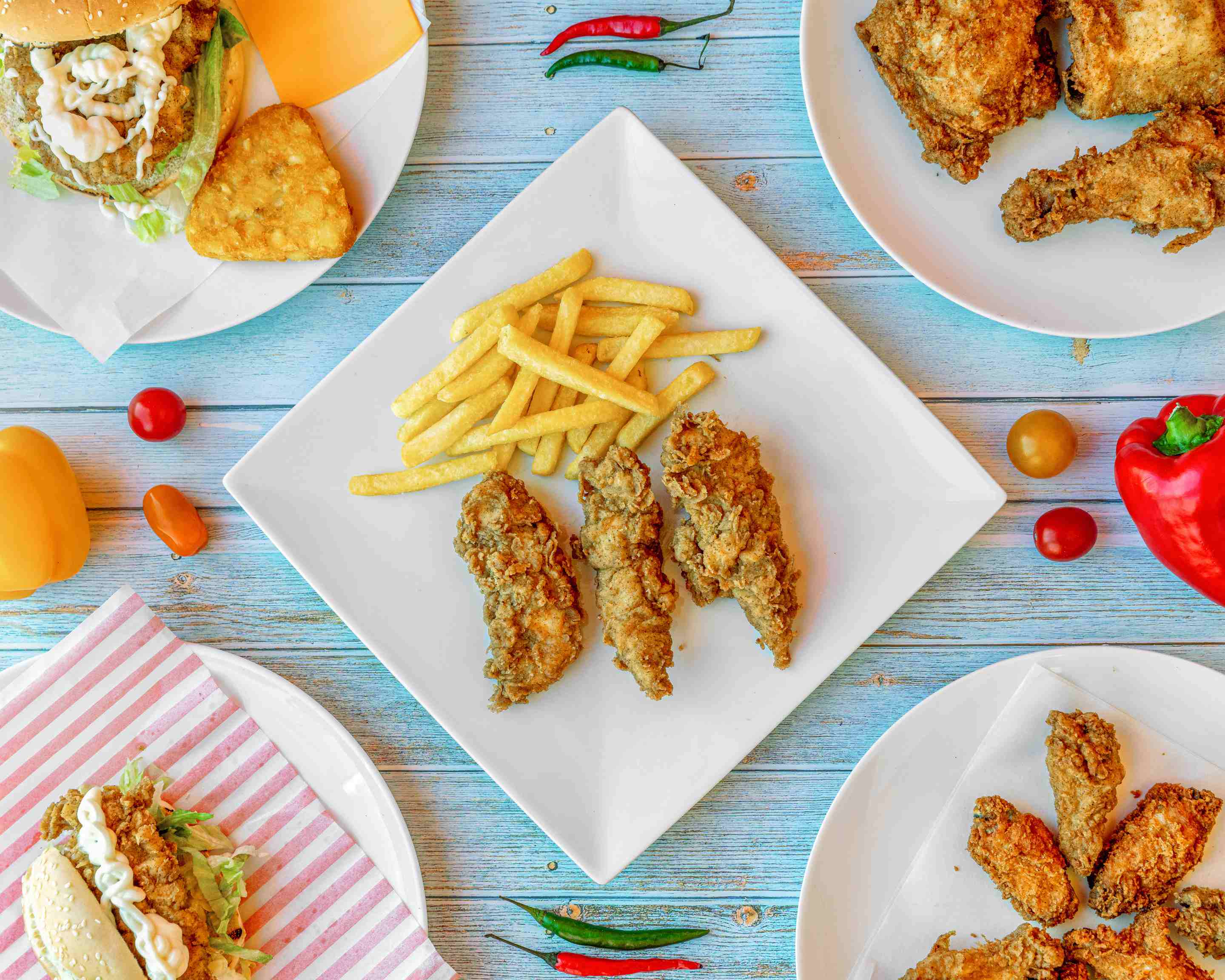Santinos Southern Fried Chicken Menu Takeaway in Leeds Delivery