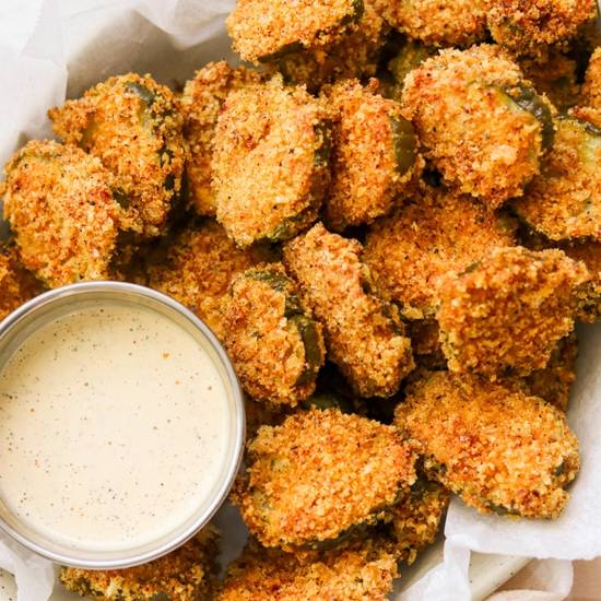 Order FRIED PICKLES food online from Whiskey Wings store, Largo on bringmethat.com