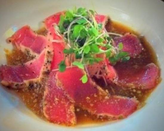 Order Tuna tataki food online from Sake House - Amberly Dr. store, Tampa on bringmethat.com
