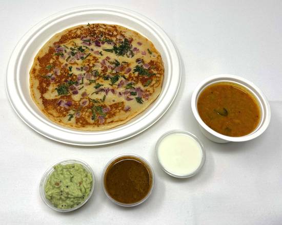 Order Onion Uttapam food online from Chowpatty store, Woodbridge Township on bringmethat.com