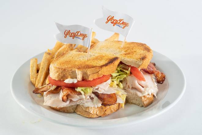 Order TURKEY BLT SANDWICH food online from Glory Days Grill store, Apex on bringmethat.com