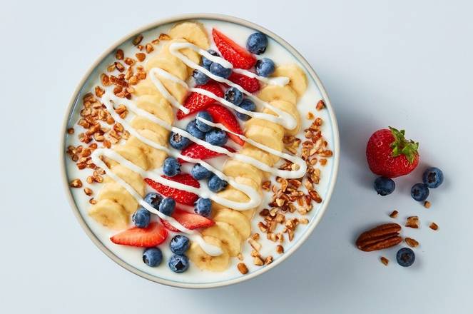 Order Very-Berry Banana Bowl food online from Village Inn store, Highlands Ranch on bringmethat.com