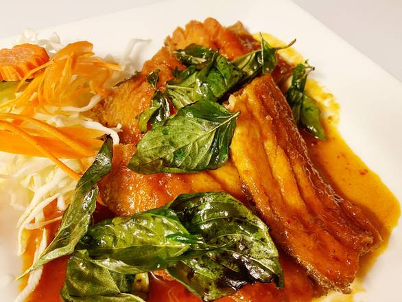 Order Crispy Trout food online from Sala Thai Restaurant store, Oklahoma City on bringmethat.com