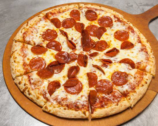 Order Build Your Own Large Pizza food online from Blackjack Pizza store, Denver on bringmethat.com