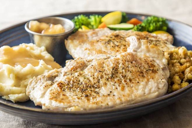 Order Double Pork Chops food online from Hof Hut store, Torrance on bringmethat.com