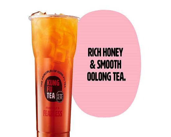 Order Honey Oolong Tea food online from Kung Fu Tea store, St. Petersburg on bringmethat.com