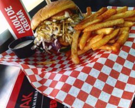 Order Street Style Burger (La Callejera Hamburguesa)  food online from Shik store, Miami on bringmethat.com