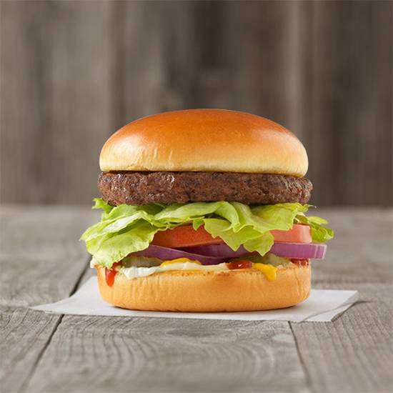 Order Deluxe Burger food online from Good Times Burgers & Frozen Custard #145 store, Aurora on bringmethat.com
