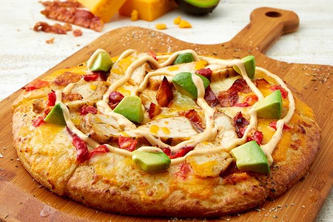 Order California Chicken Pizza food online from Schlotzsky's store, Beaumont on bringmethat.com