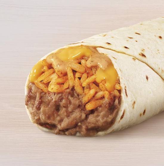 Order Cheesy Bean & Rice Burrito food online from Taco Bell store, Coral Springs on bringmethat.com
