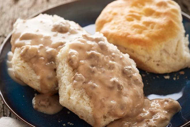 Order Family Size Sausage Gravy & Biscuits food online from Bob Evans store, Port Orange on bringmethat.com