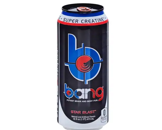 Order Bang Energy 16oz Star Blast  food online from Fresko Market store, Miami on bringmethat.com