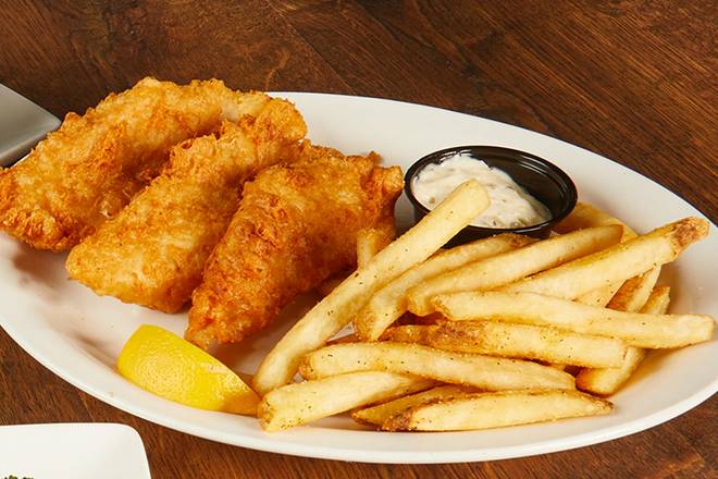 Order LUNCH ENGLISH FISH & CHIPS food online from Miller Ale House Port St. Lucie store, Port St Lucie on bringmethat.com