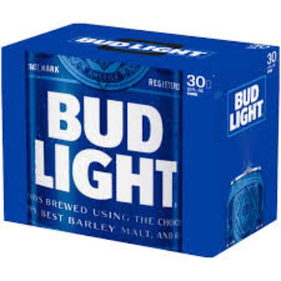 Order BUD LIGHT 12oz/30pk cans food online from Duke Liquor & Jr. Market store, Los Angeles on bringmethat.com