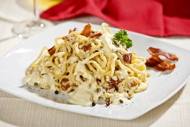 Order Bucatini Pasta food online from Spaghetto store, Davie on bringmethat.com
