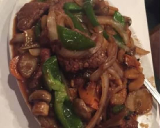 Order Szechuan Beef (spicy) food online from China Wok store, Boca Raton on bringmethat.com