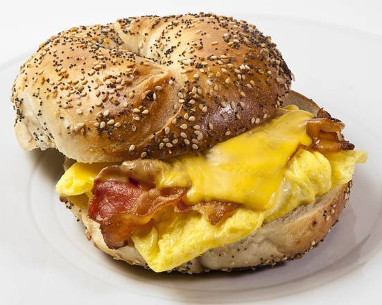 Order Bacon, Egg, and Cheese food online from Liberty Bagels store, Queens on bringmethat.com