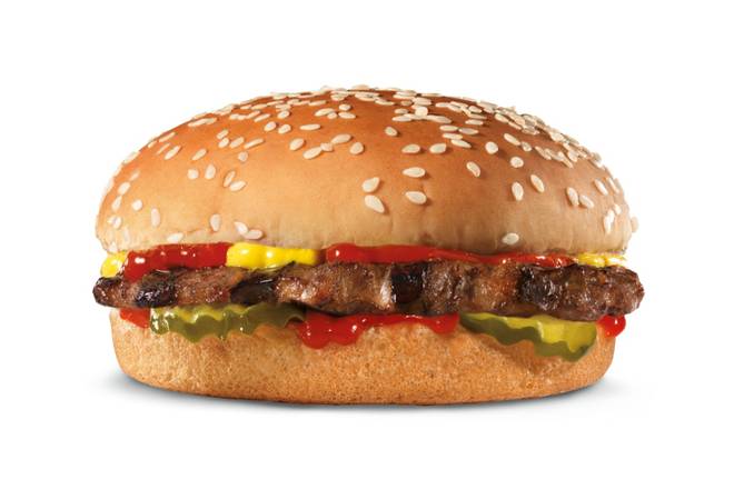 Order Small Hamburger food online from Hardee 2917 store, Lynchburg on bringmethat.com