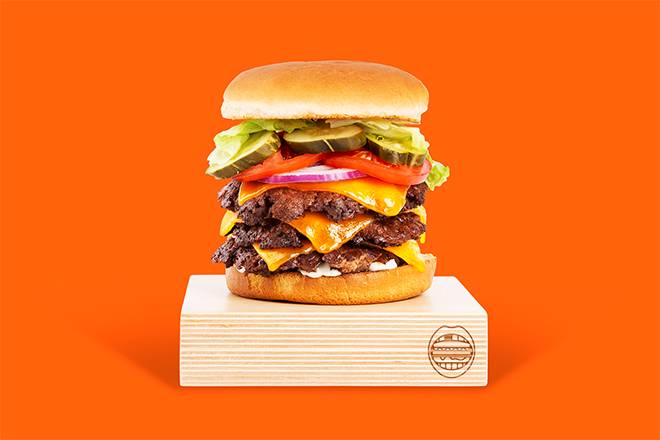 Order Triple Cheese Smashmouth food online from Smashmouth Burgers store, Memphis on bringmethat.com