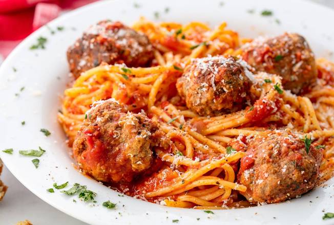 Order Spaghetti loaded Meatballs food online from Mr. Pizza store, Melbourne on bringmethat.com