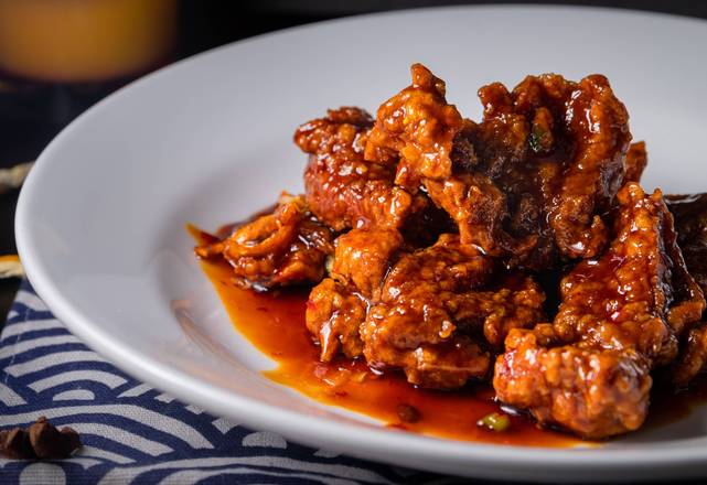 Order Orange Beef (Spicy) food online from Qin Dynasty store, Houston on bringmethat.com