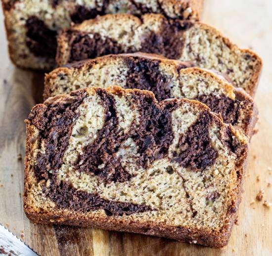 Order Chocolate Banana Pound Cake food online from Cosi store, Chicago on bringmethat.com