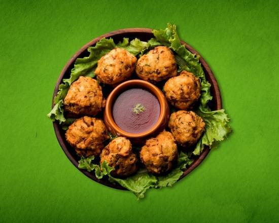 Order Seasoned Veggie Poppers(Vegan) food online from Tick-Tock Tikka House store, Arlington on bringmethat.com