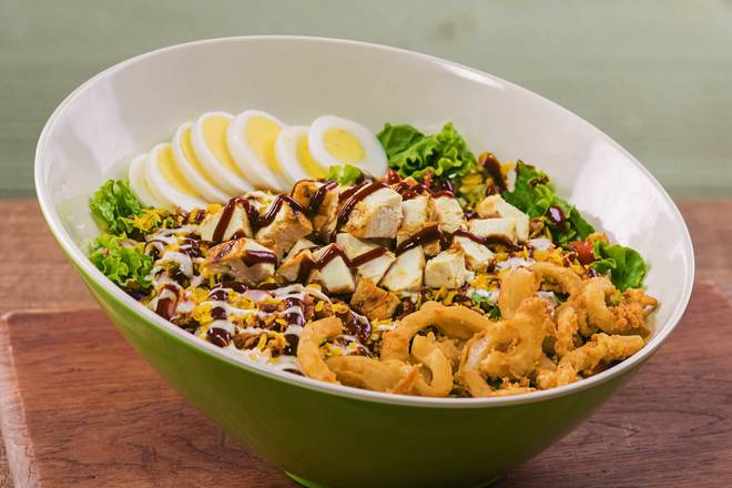 Order BBQ Chicken Ranch Salad food online from Farmer Boys store, Santa Fe Springs on bringmethat.com