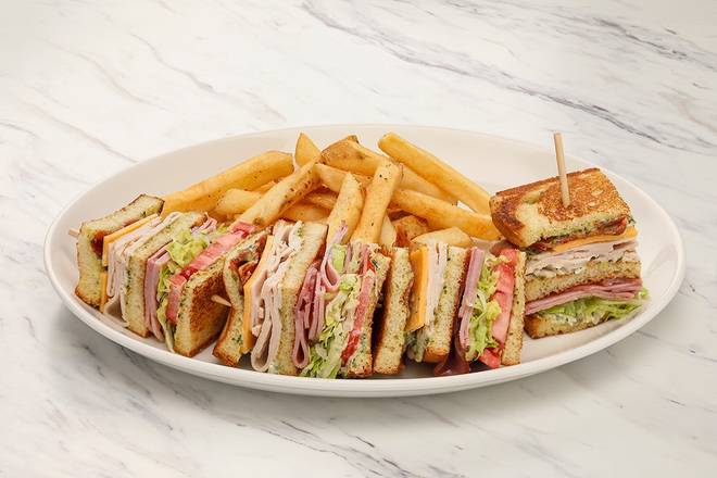 Order Classic Club Sandwich food online from Firebirds Wood Fired Grill store, Knoxville on bringmethat.com