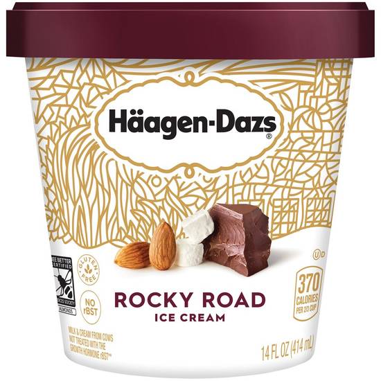 Order Haagen-Dazs Rocky Road Ice Cream, 14 OZ food online from Cvs store, LINCOLN on bringmethat.com