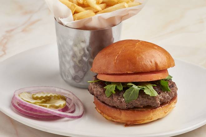 Order BYOB (Build Your Own Burger) food online from Silver Diner store, Falls Church on bringmethat.com